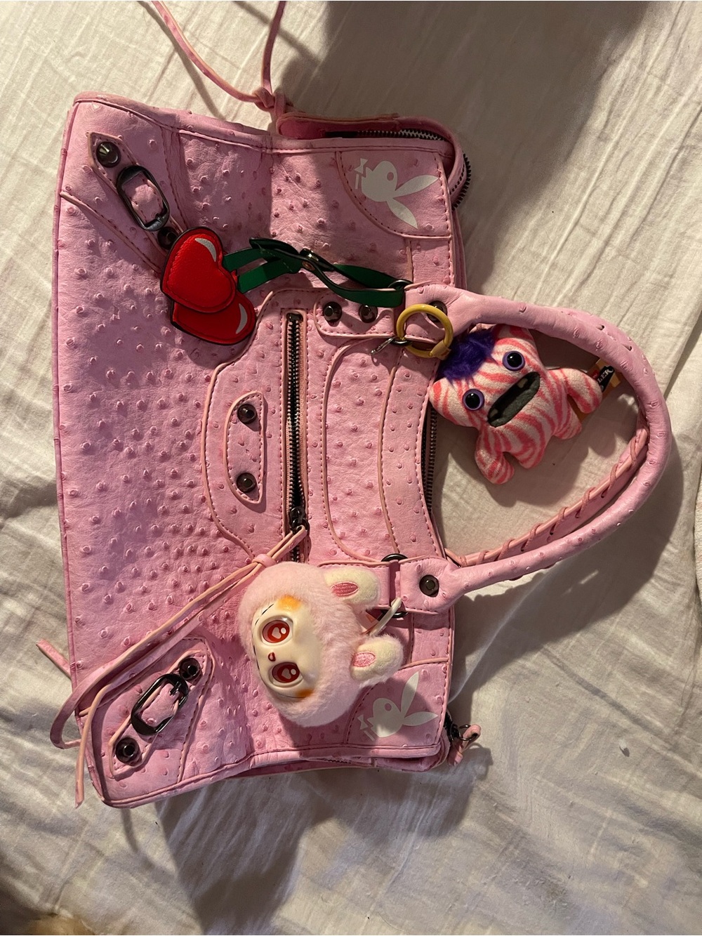 Cute pink city bag inspired bag